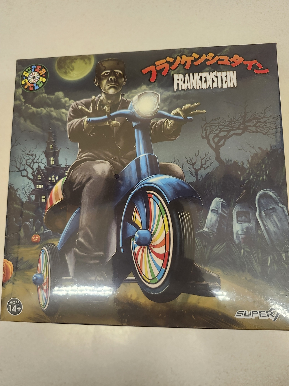 Super7 Frankenstein ReAction Figures Collectible Figure Box NWT